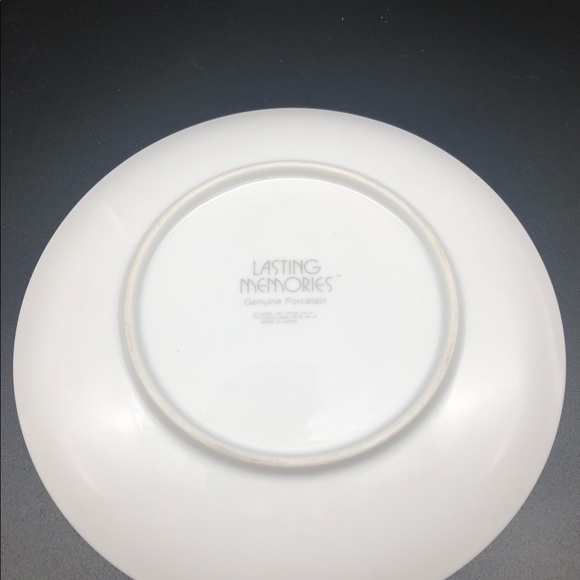 Lasting Memories "Mice Swinging" Fine Porcelain 1978 Vintage Collector's Plate - Picture 6 of 7